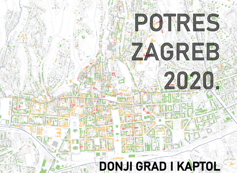 Potres Zagreb - Donji grad i Kaptol